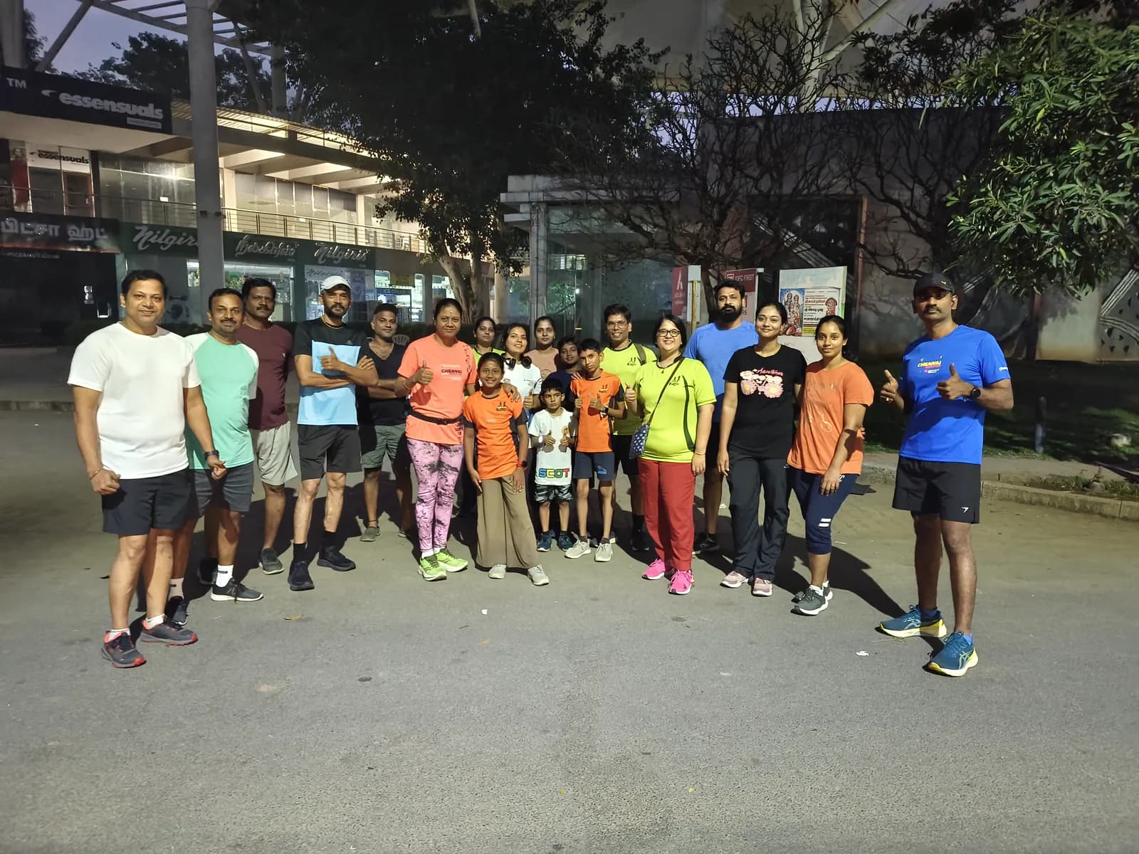 Four runners, one habit